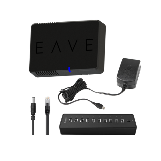 Eave™ SmartHub Bundle - SmartHub 1.0, Powersupply & Charging Hub