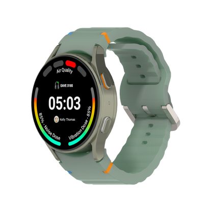 Eave™ HealthWatch™ - Integrated Samsung Galaxy Rugged Smart Watch for Hazard Dose and Exposure Monitoring