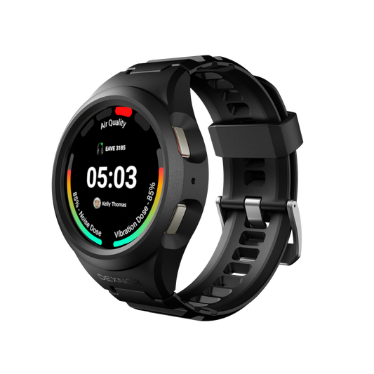 Eave™ HealthWatch™ - Integrated Samsung Galaxy Rugged Smart Watch for Hazard Dose and Exposure Monitoring