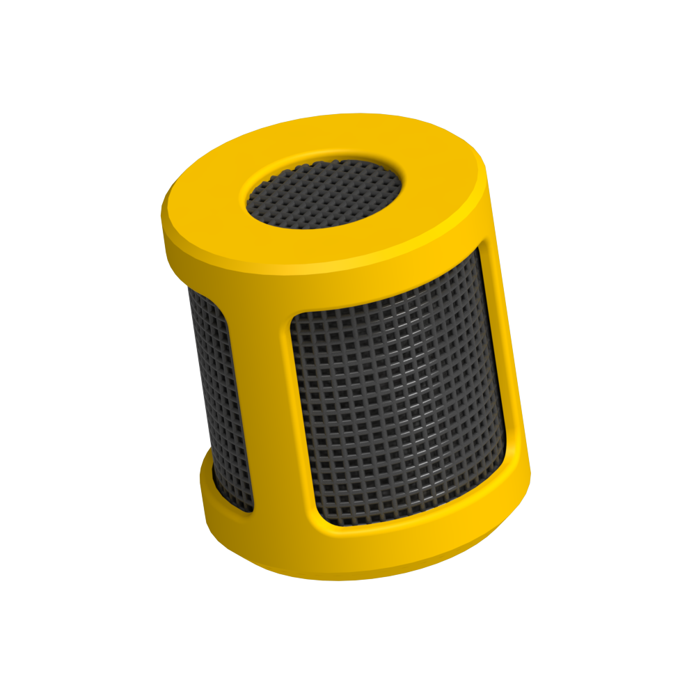 NoiseWarden™ 1.0 - Microphone Wind Cover & Cage